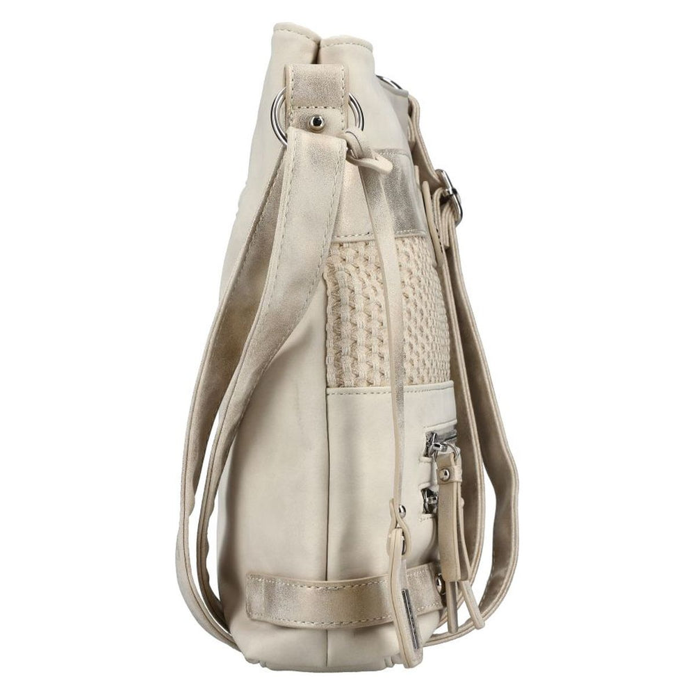 Rieker H1346 Women's Shoulder Bag - Beige