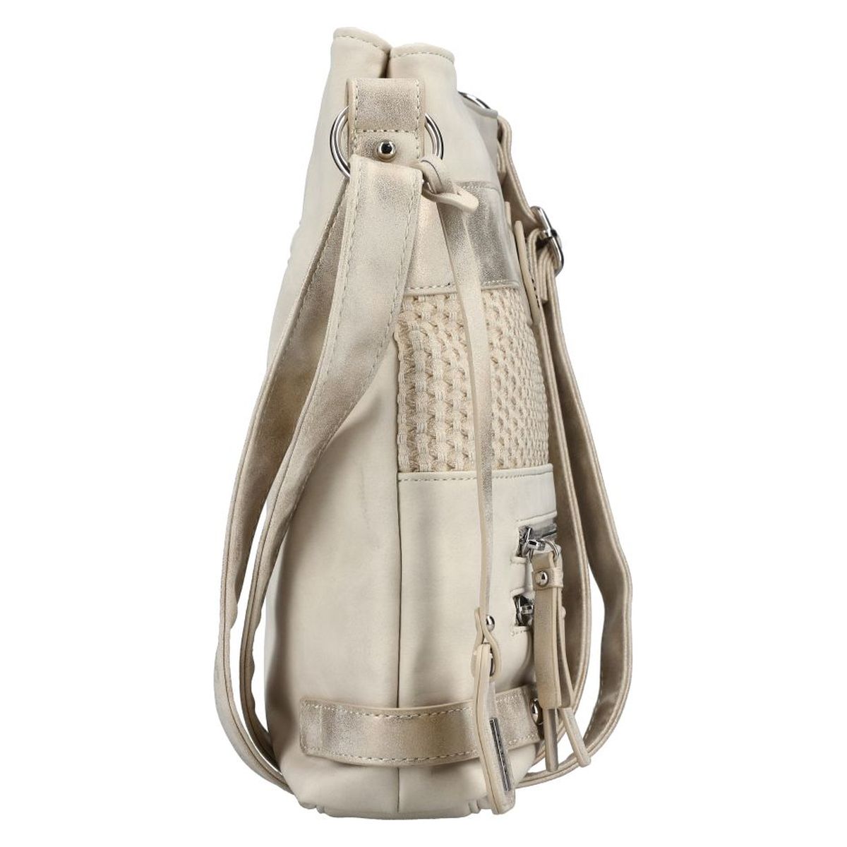 Rieker H1346 Women's Shoulder Bag - Beige