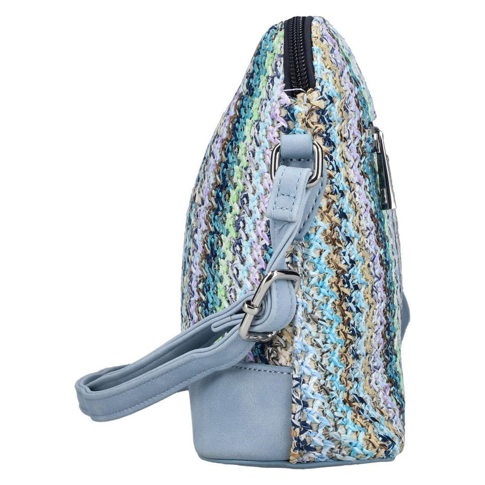 Rieker H1510 Women's Handbag - Blue Multi