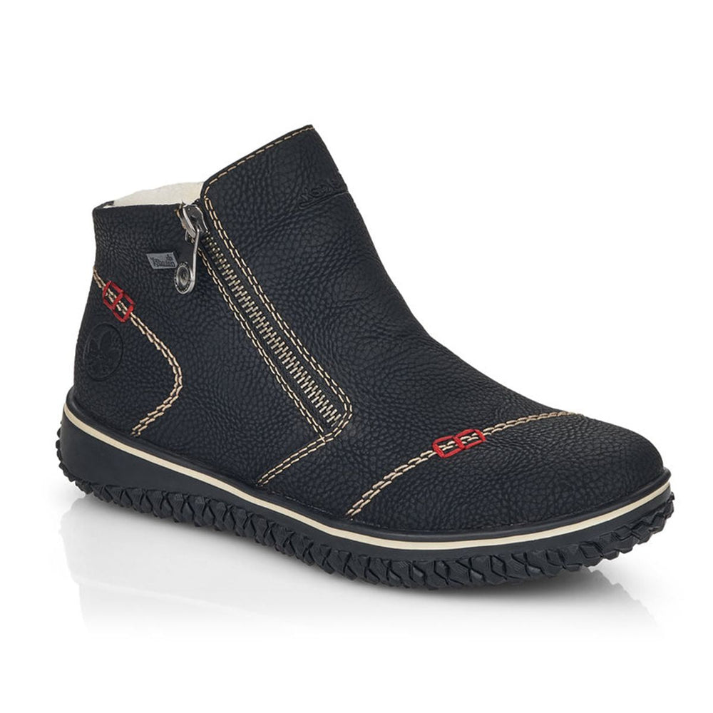 L4270 Urban Black Ankle Boots