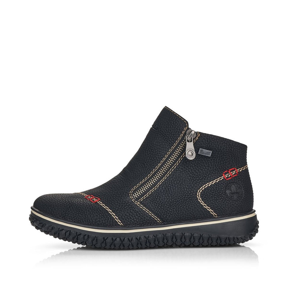 L4270 Urban Black Ankle Boots