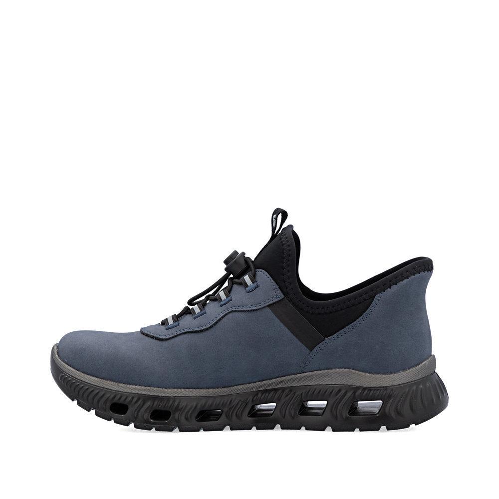 Rieker M6065 Women's Ready to Go Sneaker in Blue