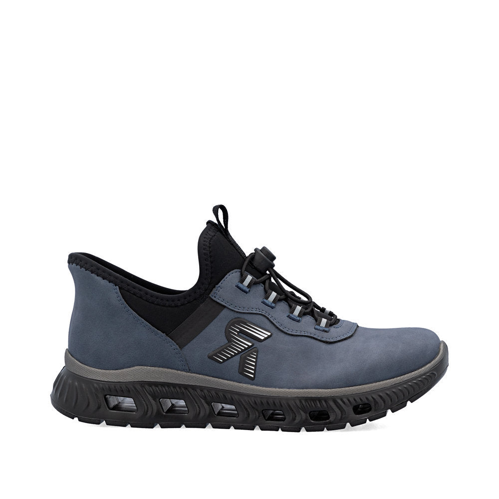 Rieker M6065 Women's Ready to Go Sneaker in Blue