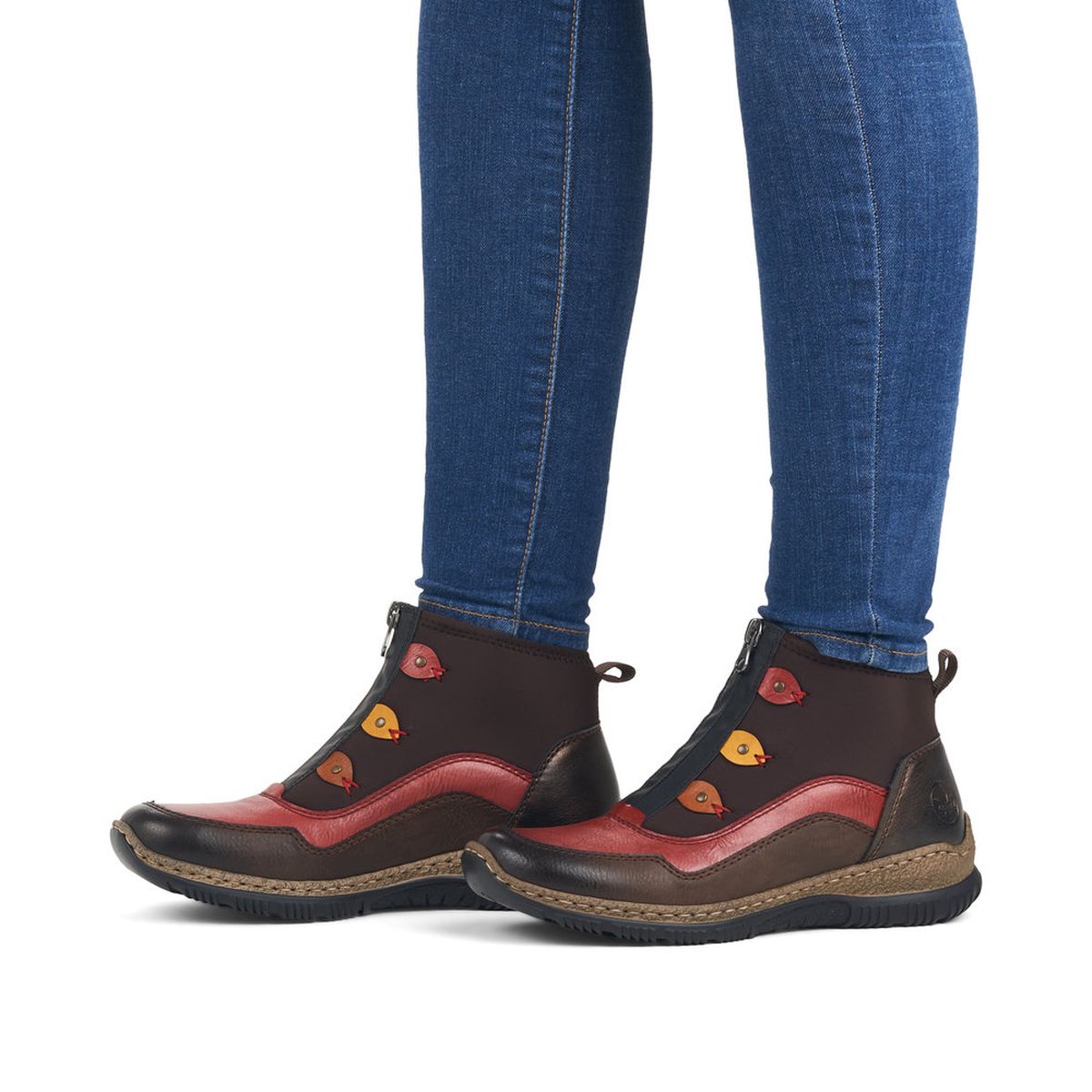 N3277 Zip Ankle Boots