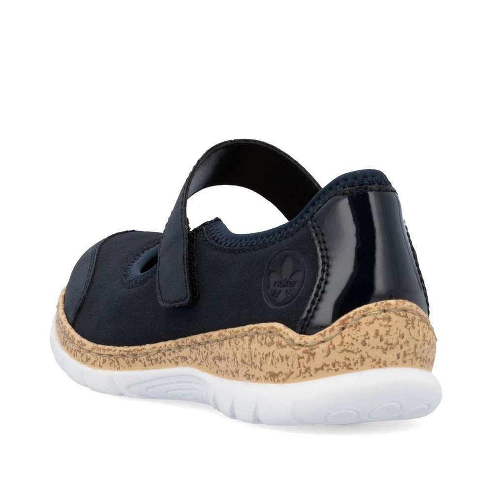 Rieker N42B0-14 New York Marine Mary Jane Casual Shoe