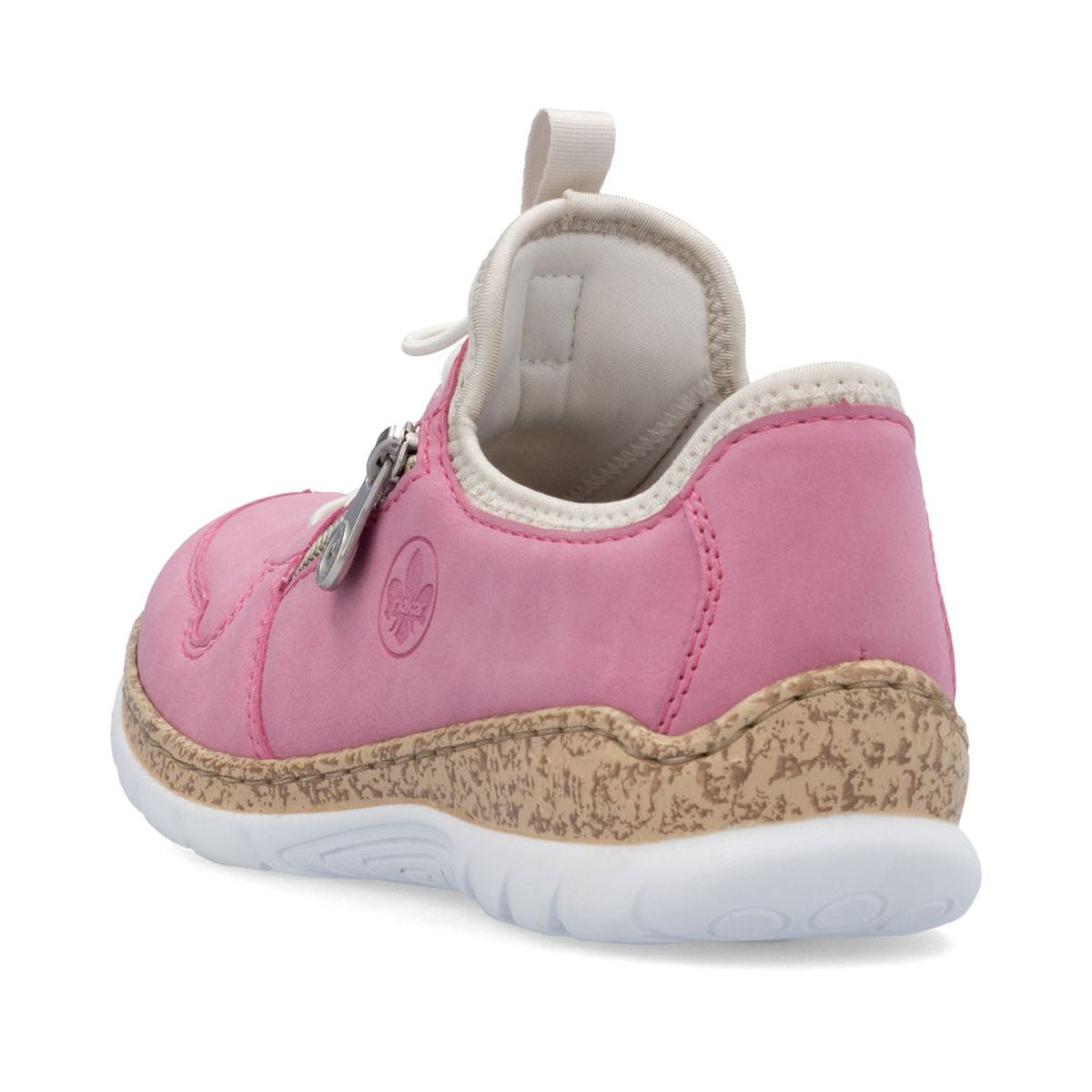 Rieker N42G0-31 Women's Slip-On Sneaker in Lipstick– Comfort & Style