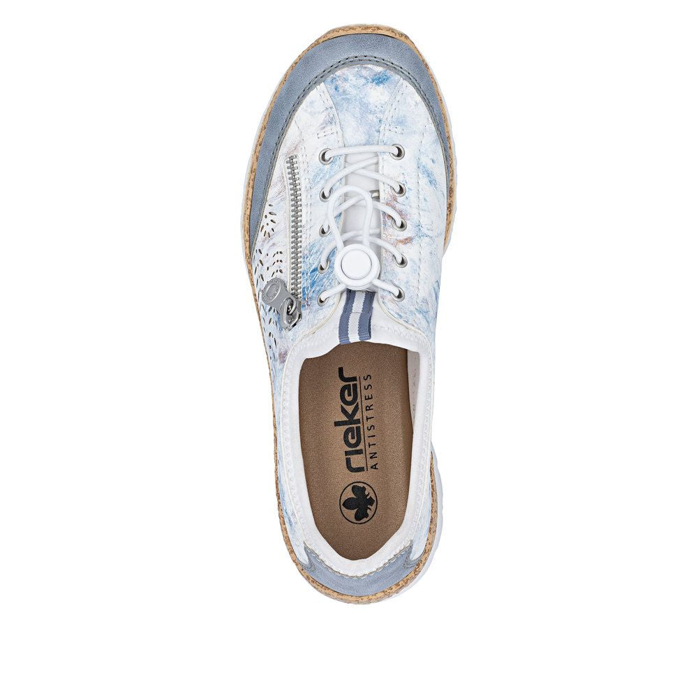 Rieker N42K6 Women's Shoe in Multi