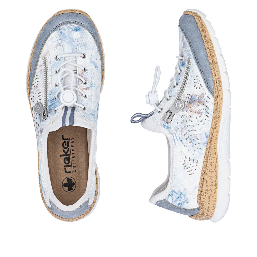 Rieker N42K6 Women's Shoe in Multi