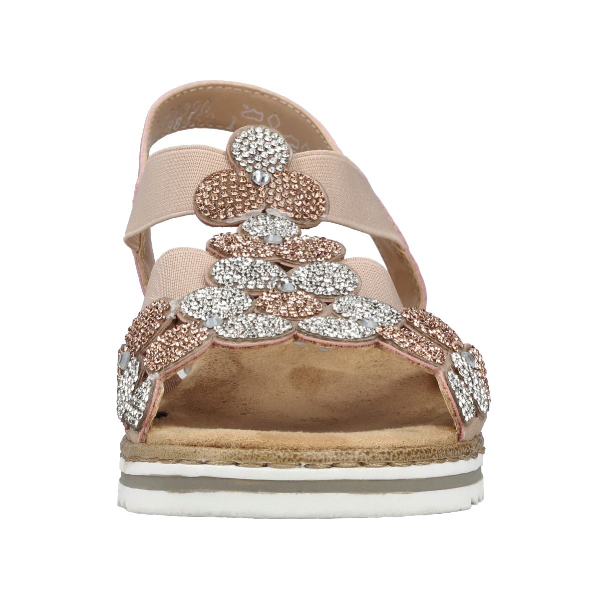 Rieker V0613 Women's Sandals in Pink