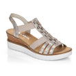 V3822 Wedge Sandals