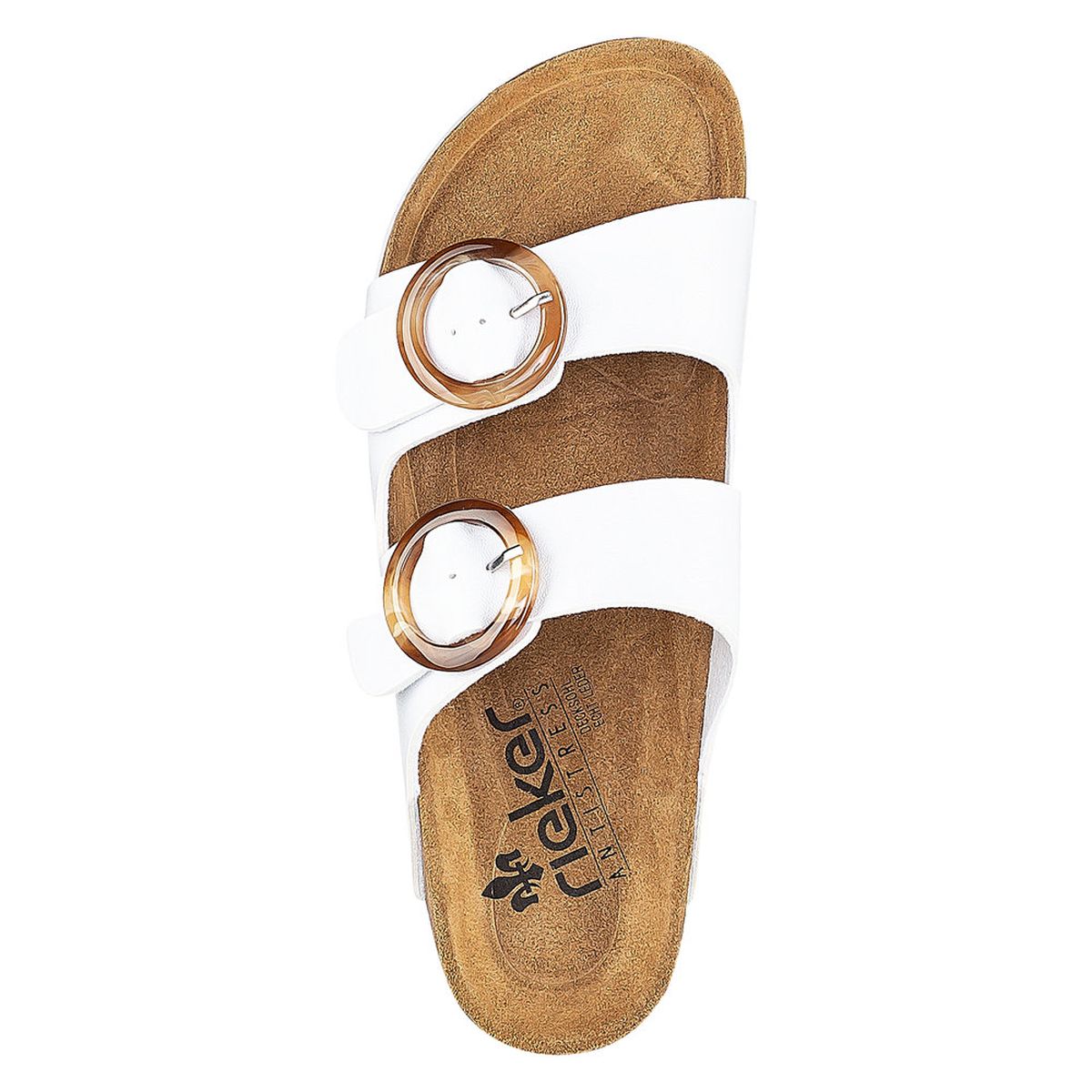 Rieker V9370 Women's Sandals in White