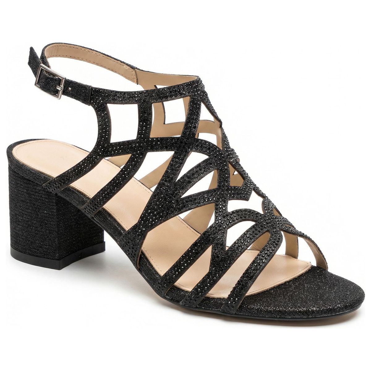 Sabatini SF43 Dress Sandal in Black Sabatini SF43 Dress Sandal in Black