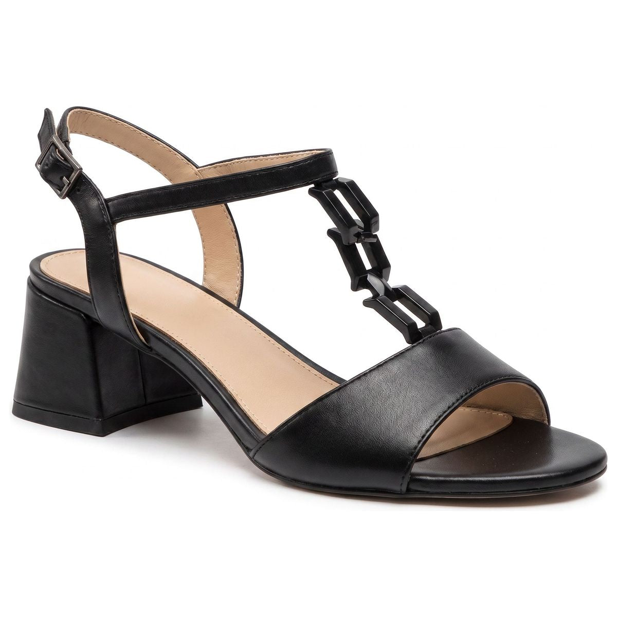 Sabatini SF47 Black Dress Sandal | Women's Sizes 35–41