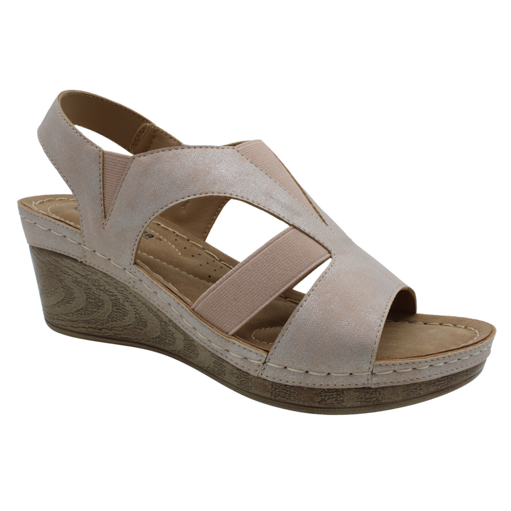 S5416 Wedge Backstrap Sandal