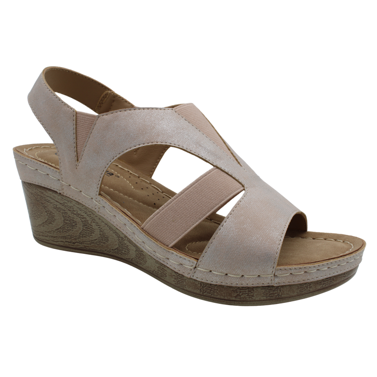 S5416 Wedge Backstrap Sandal