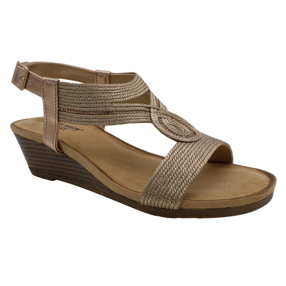 S5577 Dress Wedge Sandal