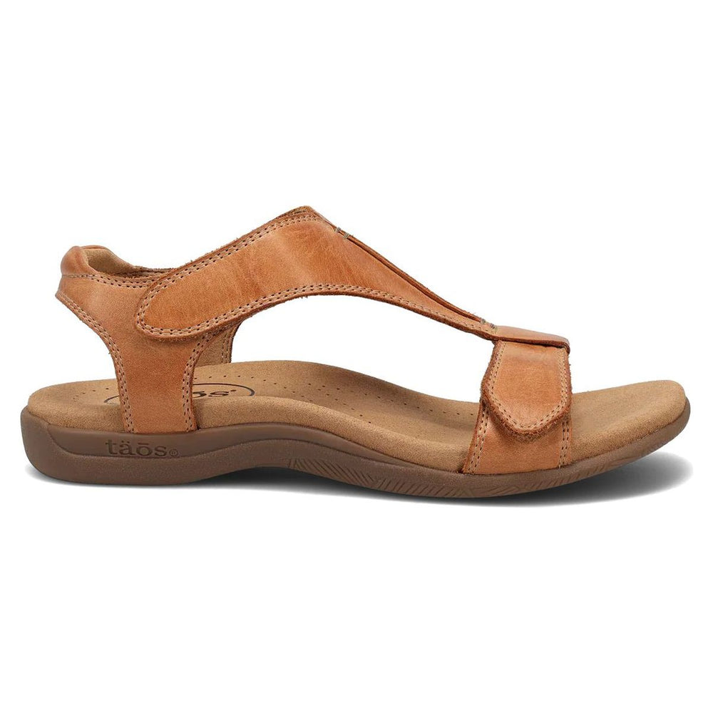 The Show Adjustable Strap Sandal in Caramel