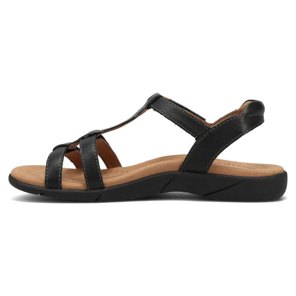 Taos Trophy 2 Adjustable Strap Sandal in Black