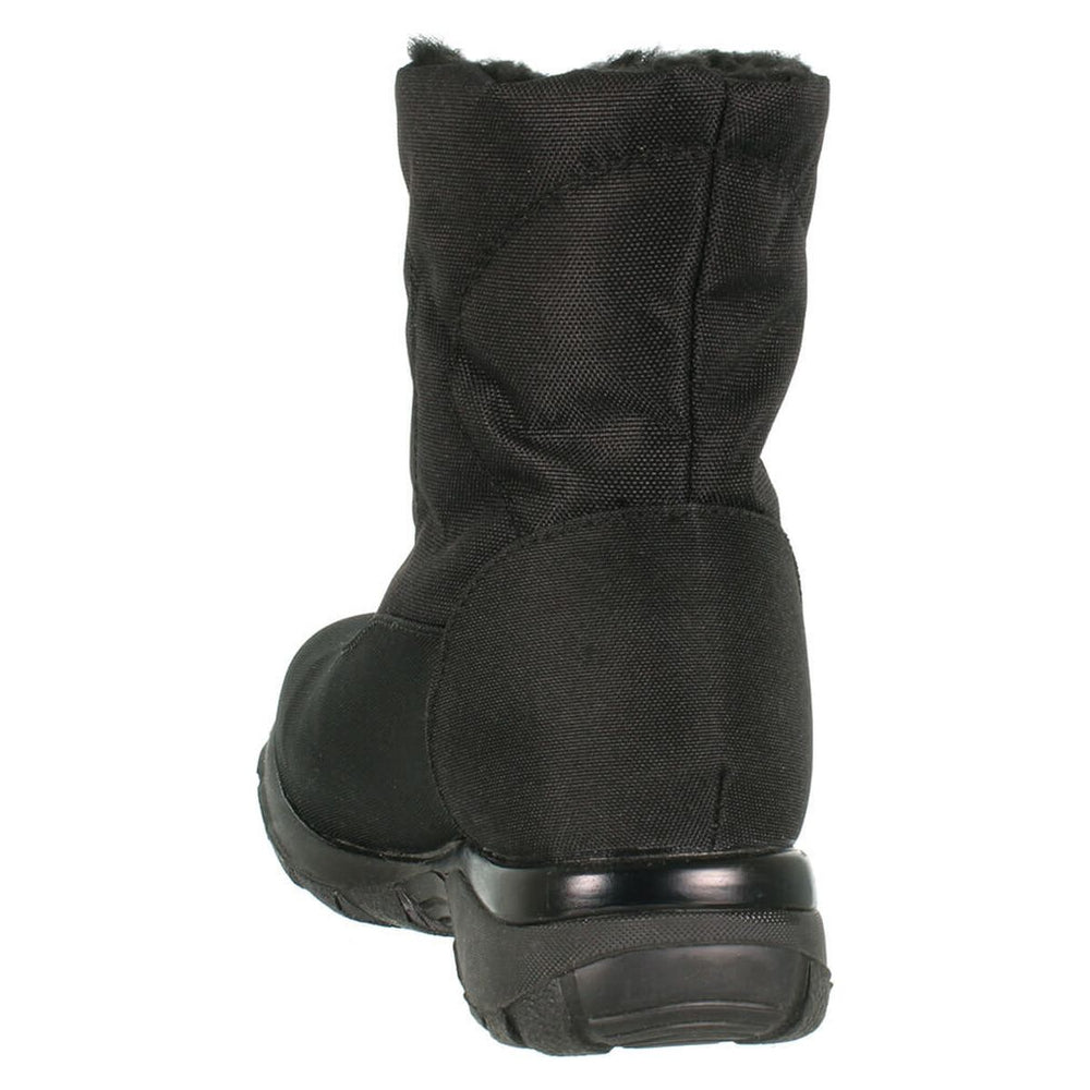 Toe Warmers Women's Alyssa EXTRA Depth Black Nylon Boot