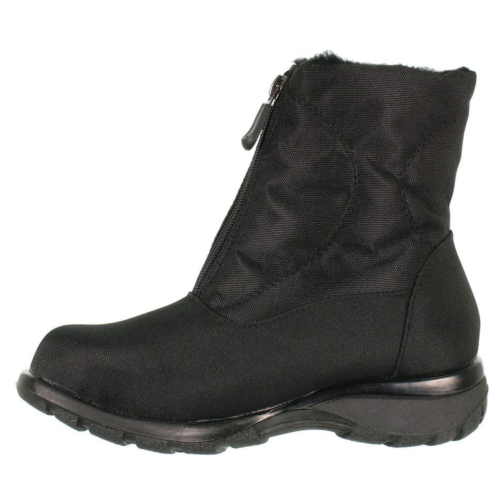 Toe Warmers Women's Alyssa EXTRA Depth Black Nylon Boot
