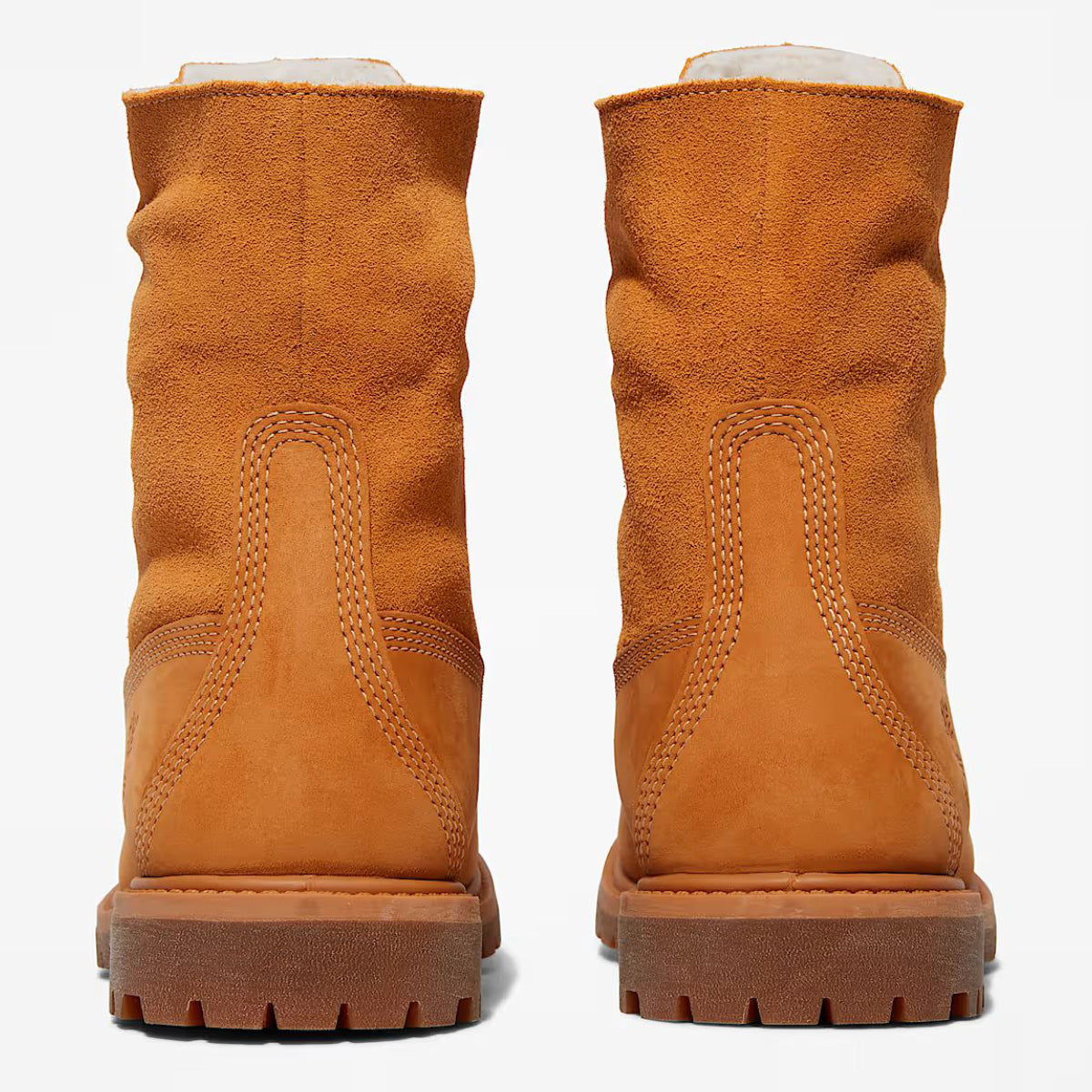 Timberland Women's Warm-Lined Waterproof Roll-Top Boot in Wheat Nubuck