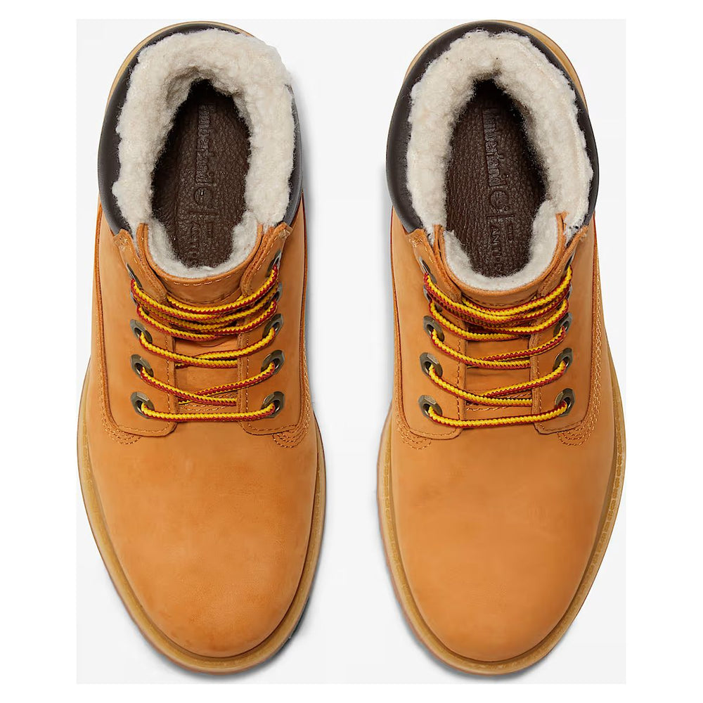 Timberland Women's Premium 6-Inch Waterproof Boot in Wheat Nubuck