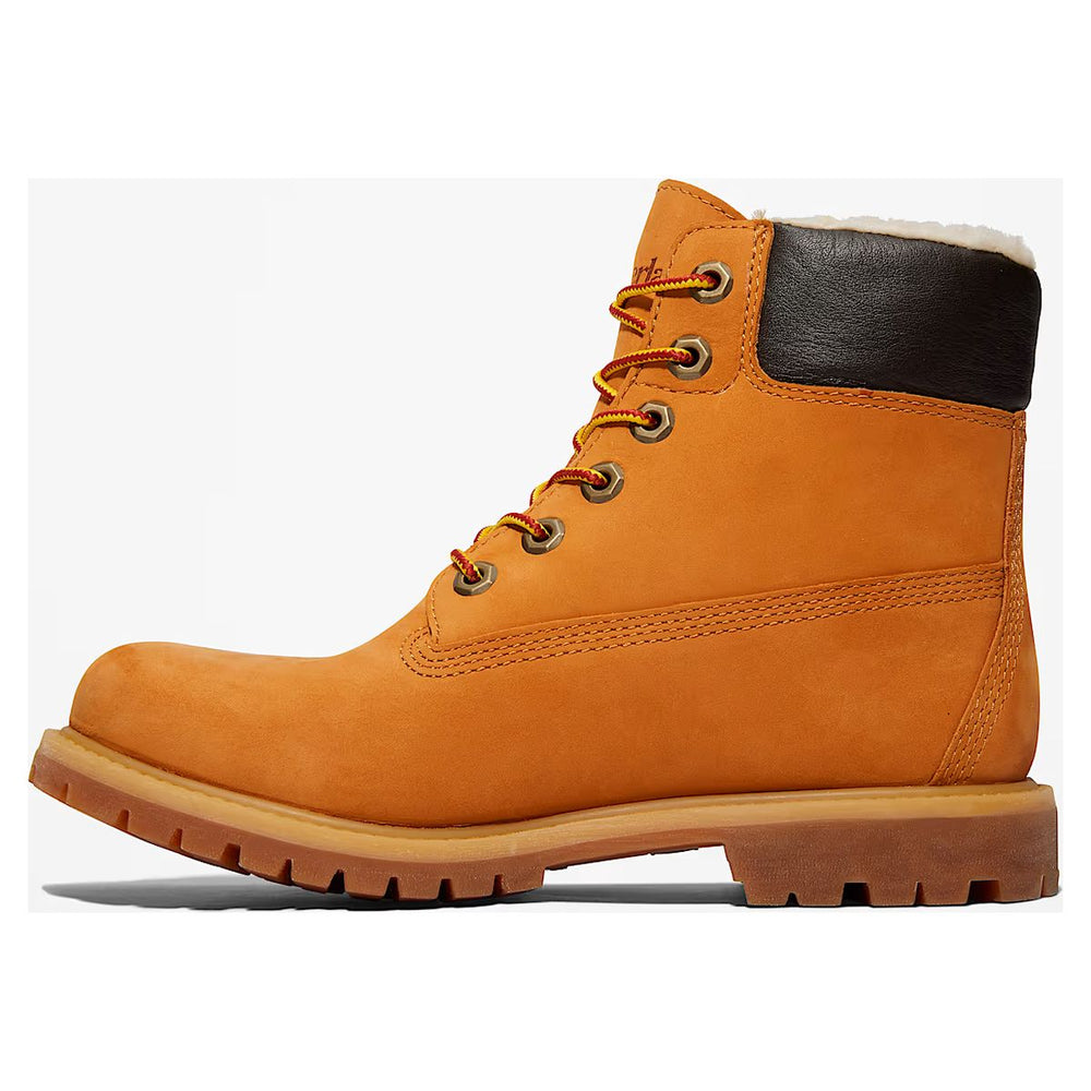 Timberland Women's Premium 6-Inch Waterproof Boot in Wheat Nubuck