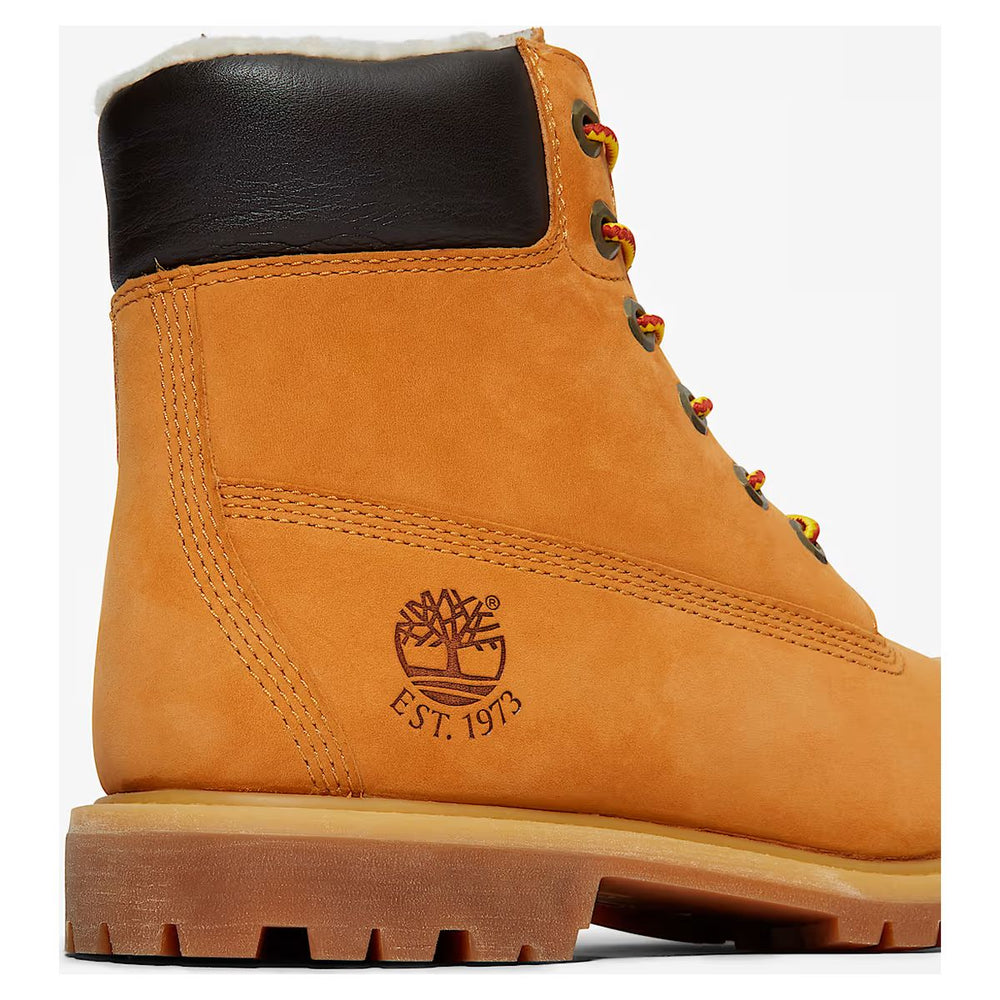 Timberland Women's Premium 6-Inch Waterproof Boot in Wheat Nubuck