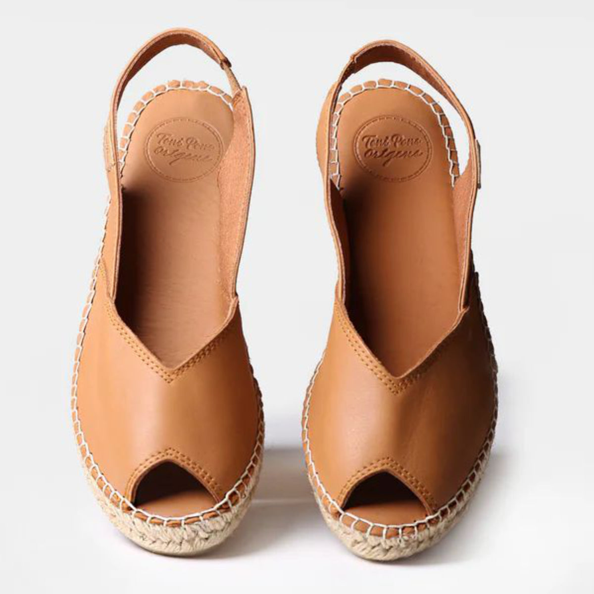 Toni Pons Bernia Women's Wedge Espadrilles in Tan