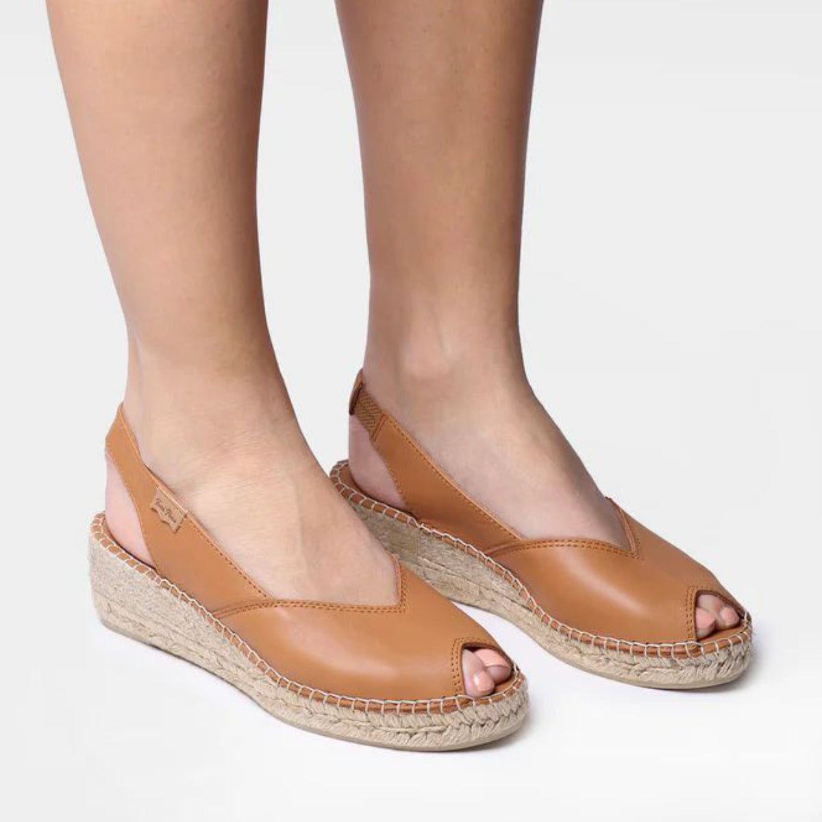 Toni Pons Bernia Women's Wedge Espadrilles in Tan