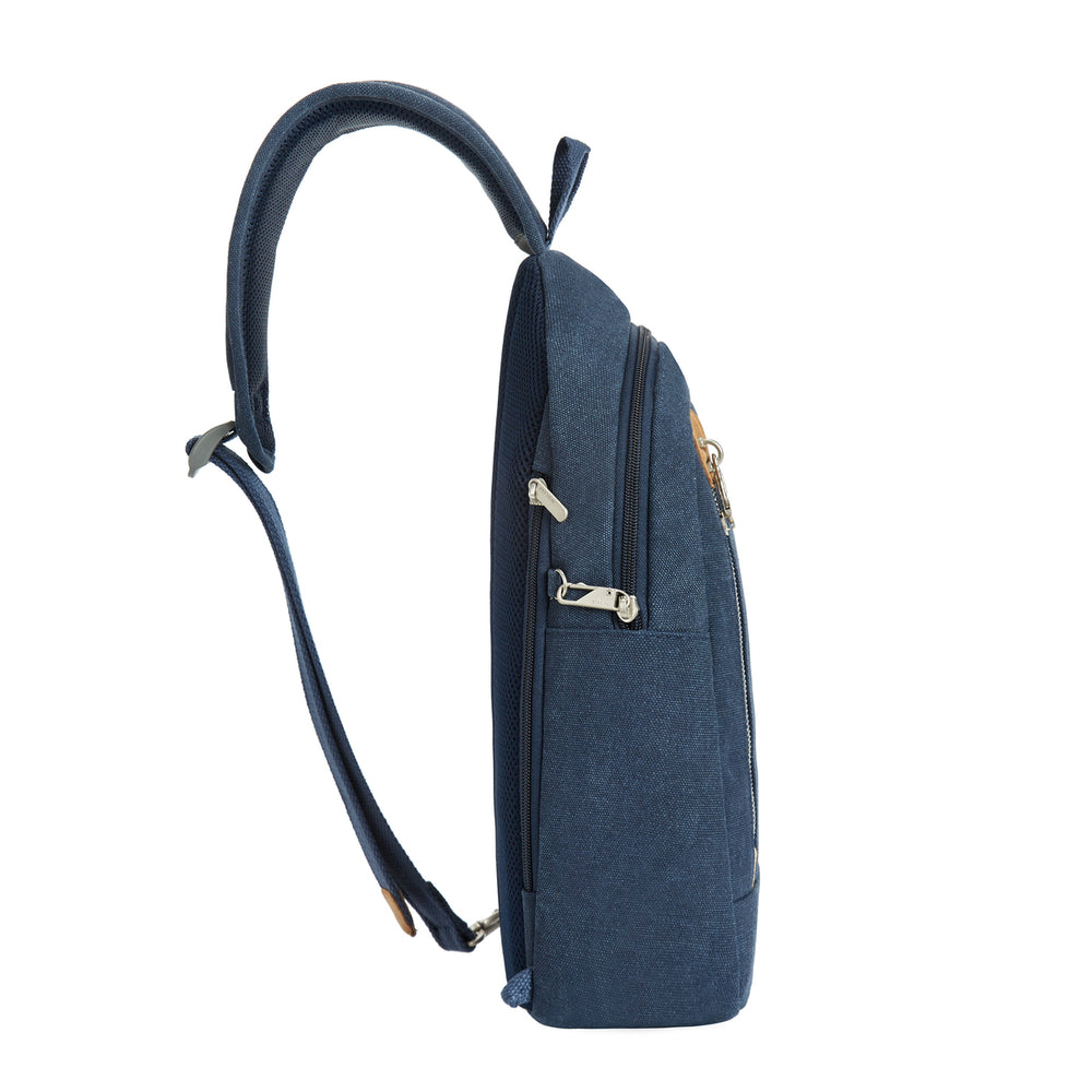 Travelon Anti-Theft Heritage Sling Bag in Indigo