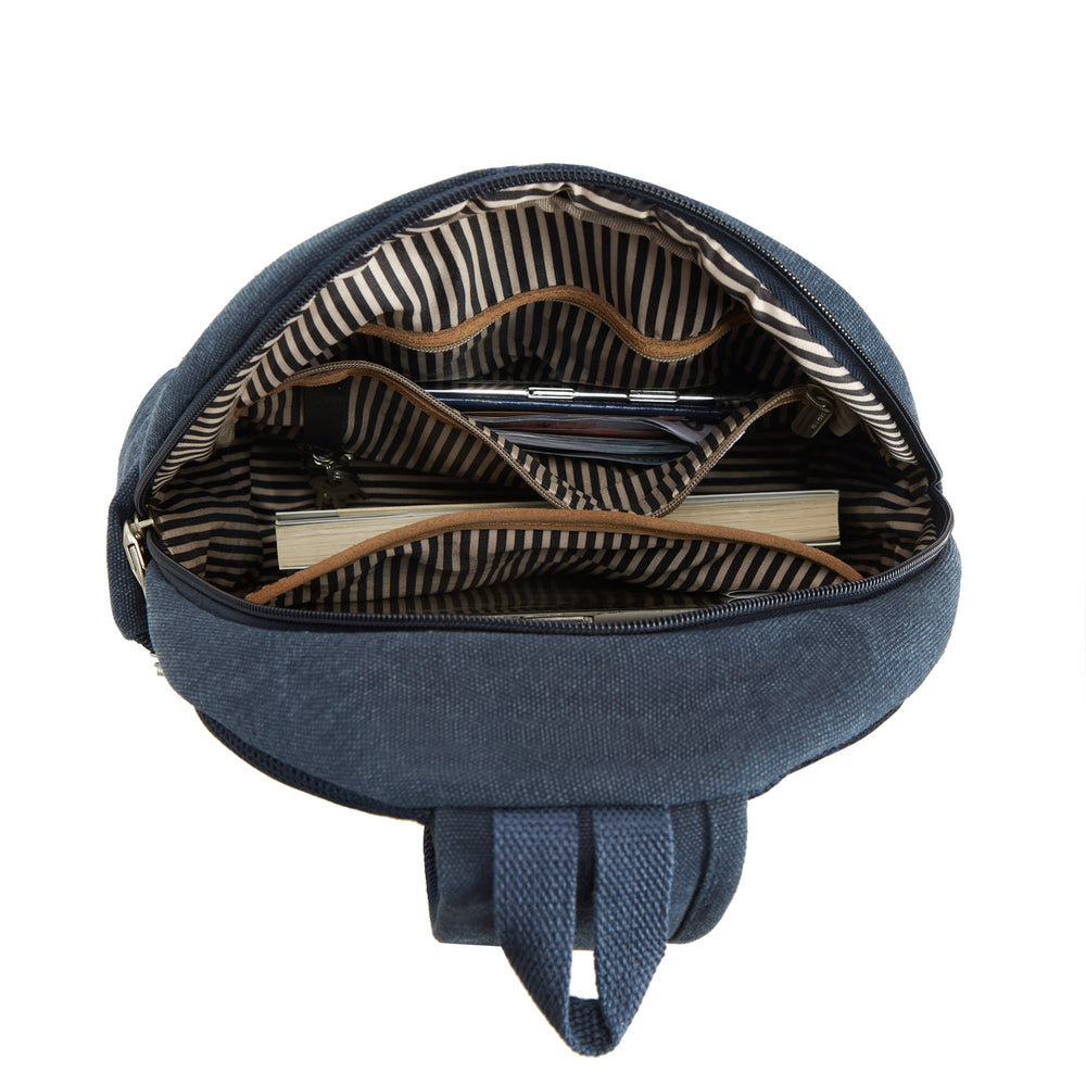 Travelon Anti-Theft Heritage Sling Bag in Indigo