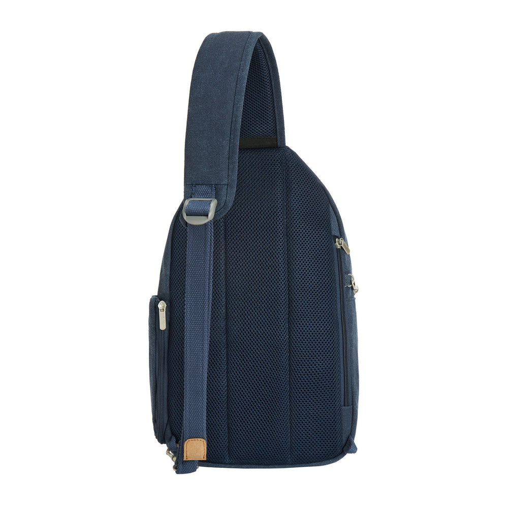 Travelon Anti-Theft Heritage Sling Bag in Indigo