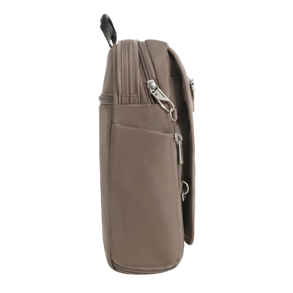 Travelon Unisex Anti-Theft Classic Tour Bag in Hazelnut