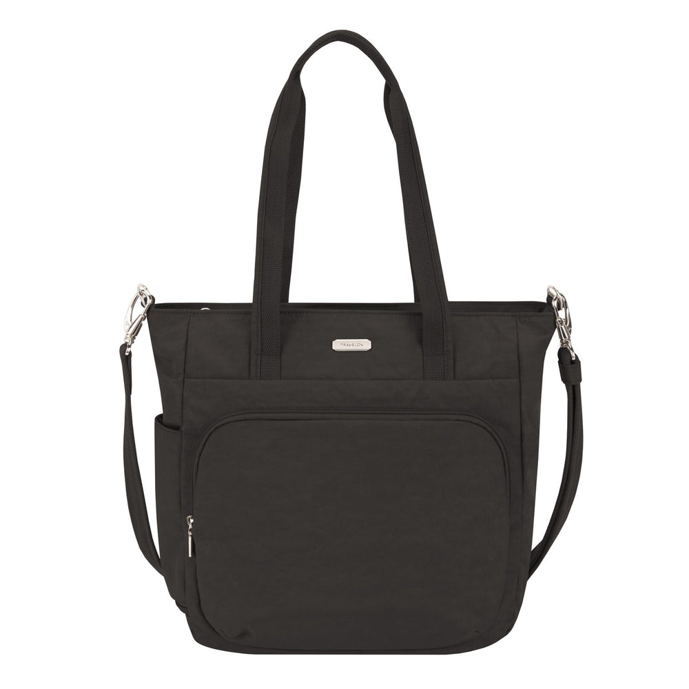 Anti-Theft Essentials Convertible Backpack Tote Black