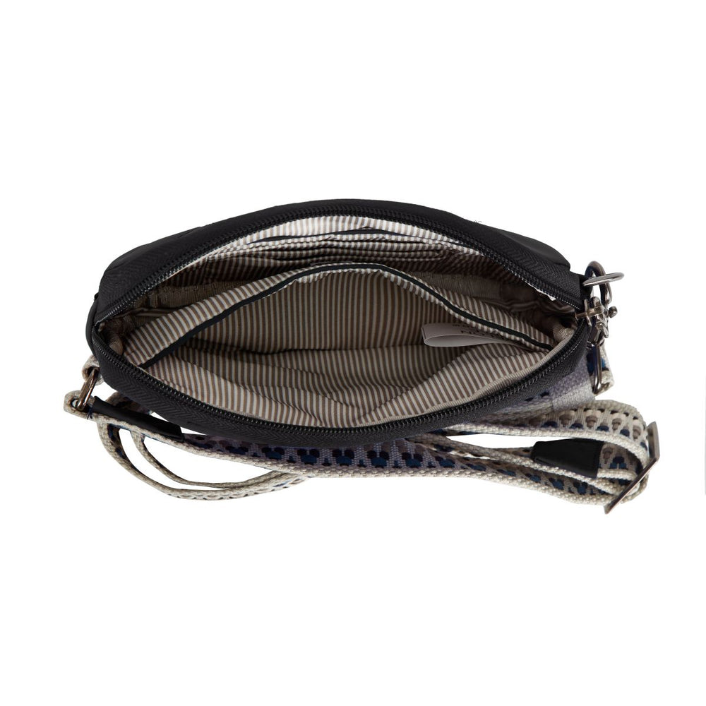Travelon Women's Anti-Theft Boho Phone Sling in Black
