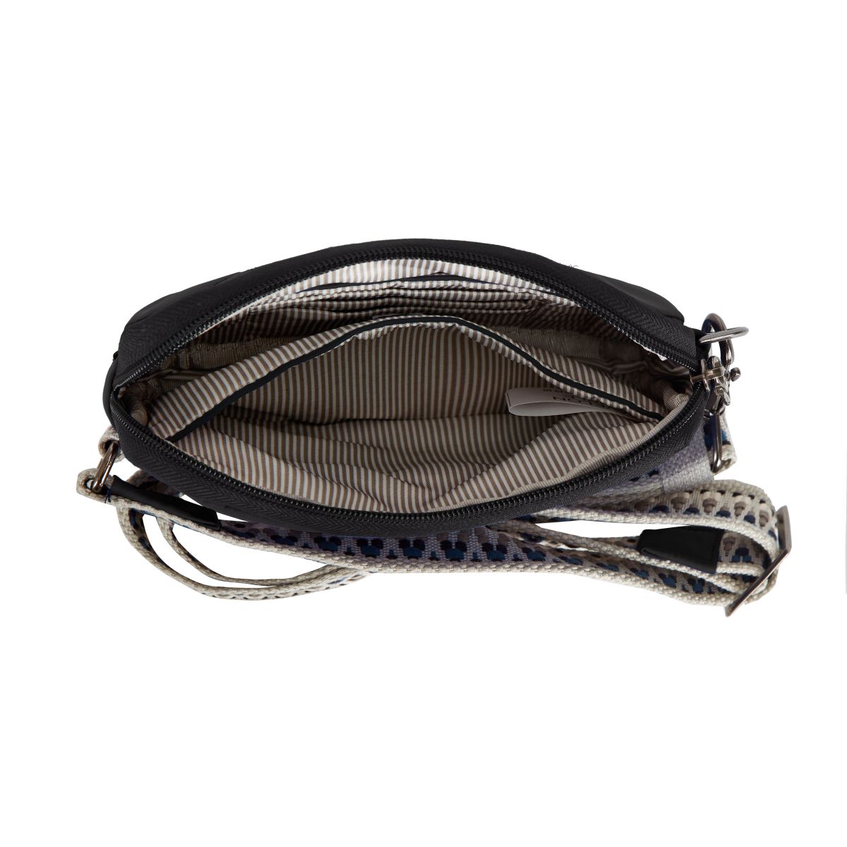 Travelon Women's Anti-Theft Boho Phone Sling in Black