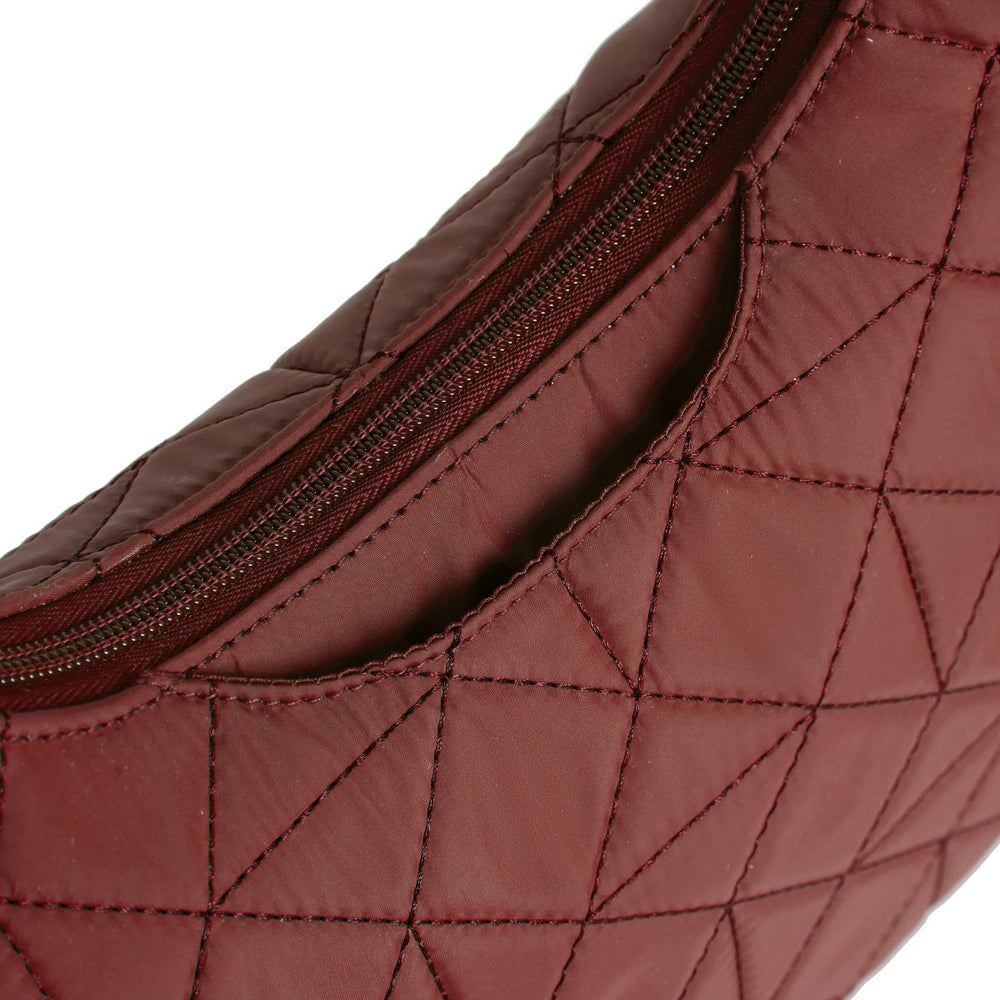 Travelon Woman's Anti-Theft Boho Slouchy Crossbody in Red