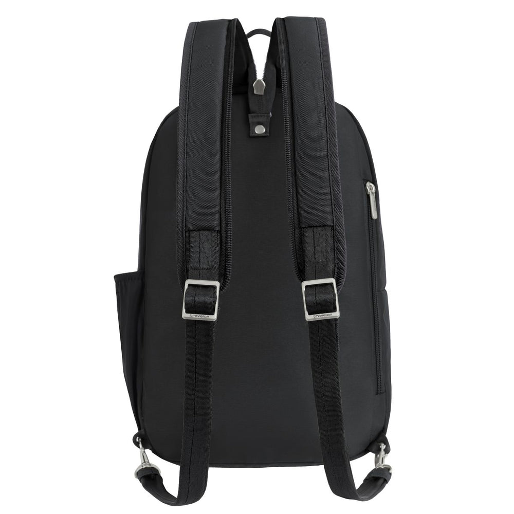 Travelon Unisex Anti-Theft Classic Convertible Sling Backpack in Black