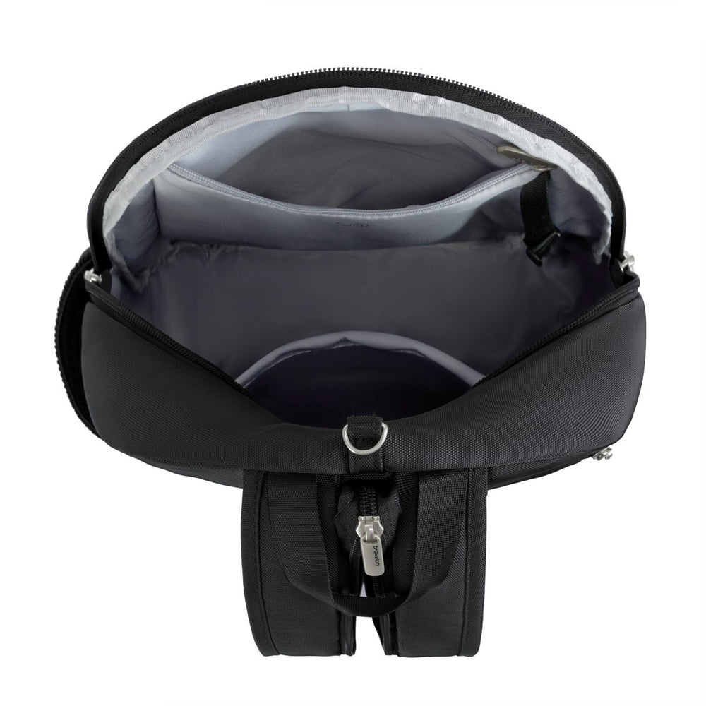 Travelon Unisex Anti-Theft Classic Convertible Sling Backpack in Black